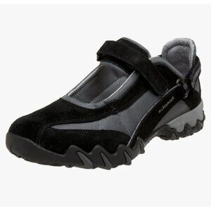 Mephisto All Rounder Women's Trail Hiking Shoes Size 7 Suede Black Gray